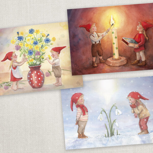 Wichtelkinder Postkarten-Set