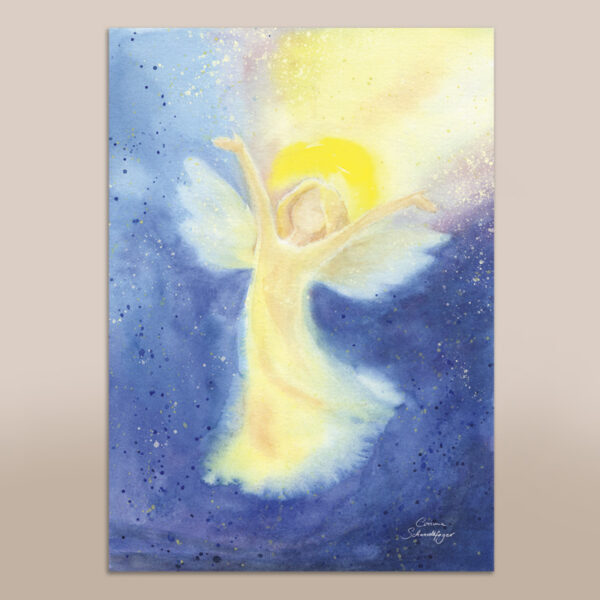 Poster Engel der Freude A4