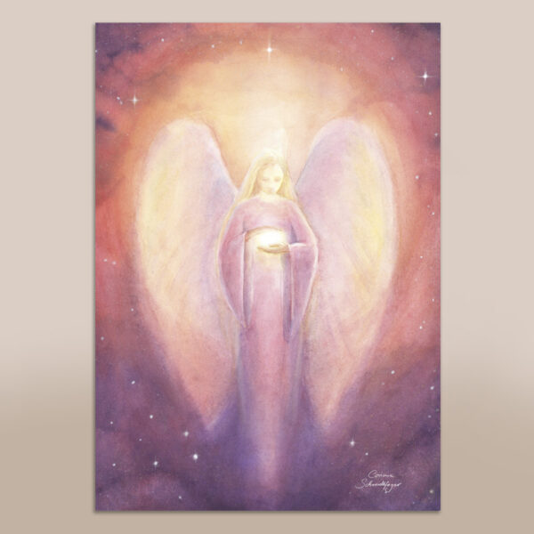 Poster Herzenslichtengel  A4