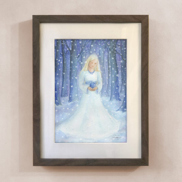 Poster Königin Winter A4