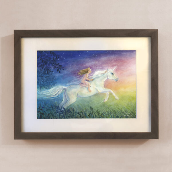 Poster Einhorn A4