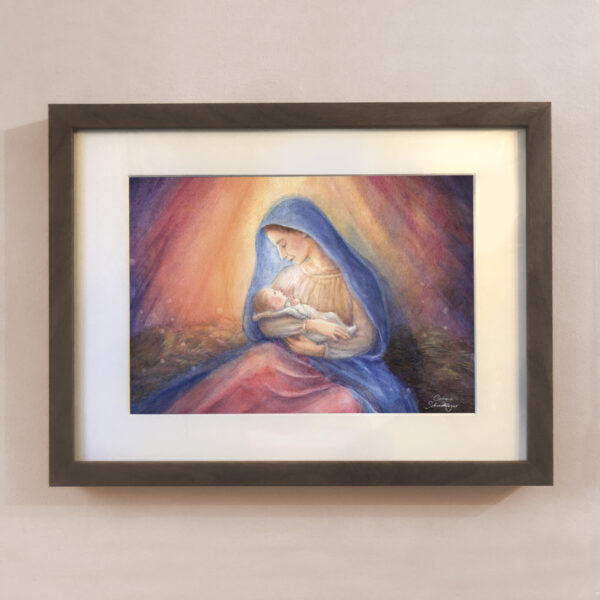 Poster Heilige Nacht A4