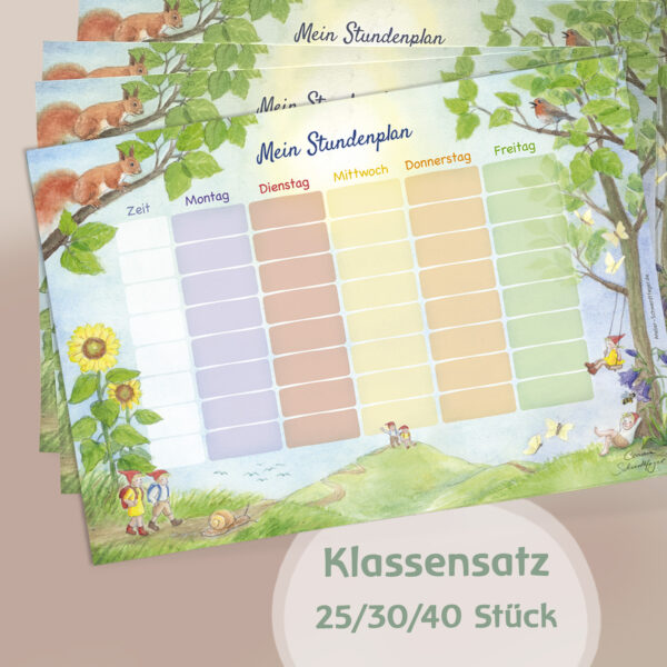 Stundenpläne Klassensatz