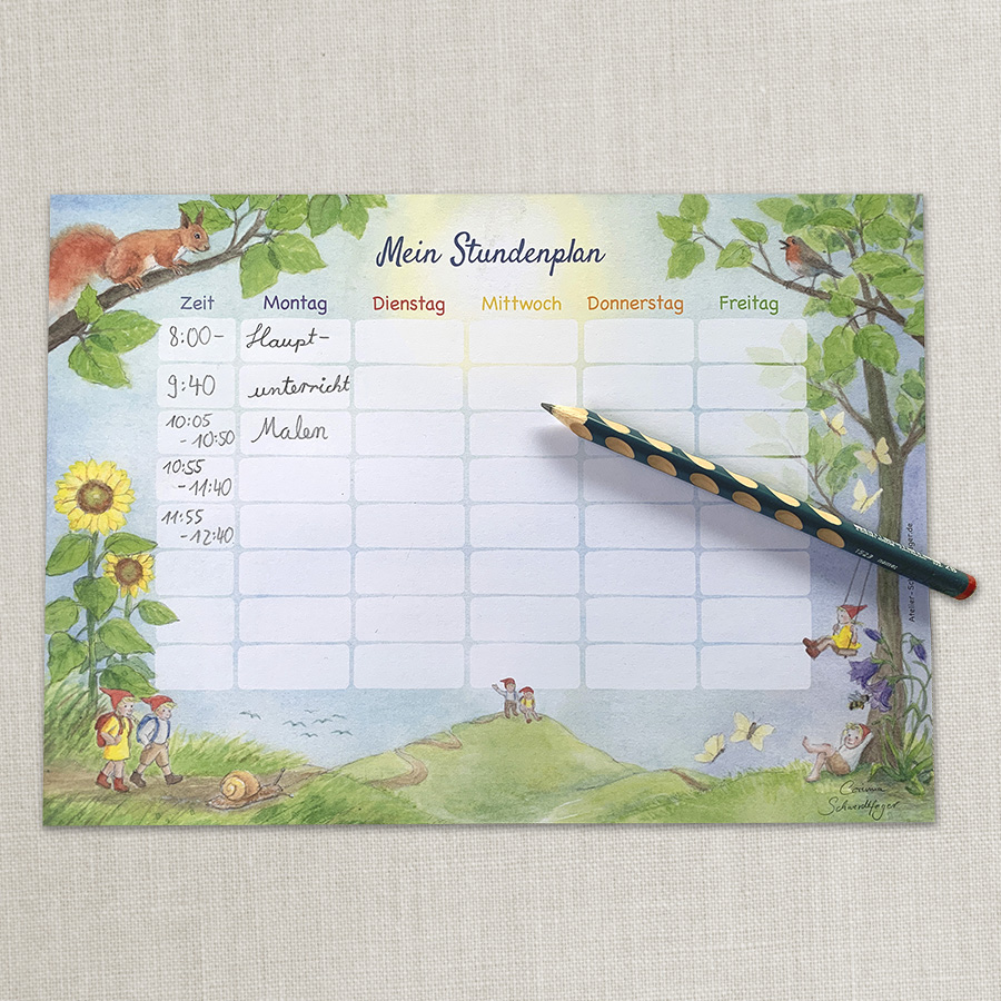 Wichtel-Stundenplan – Bild 2