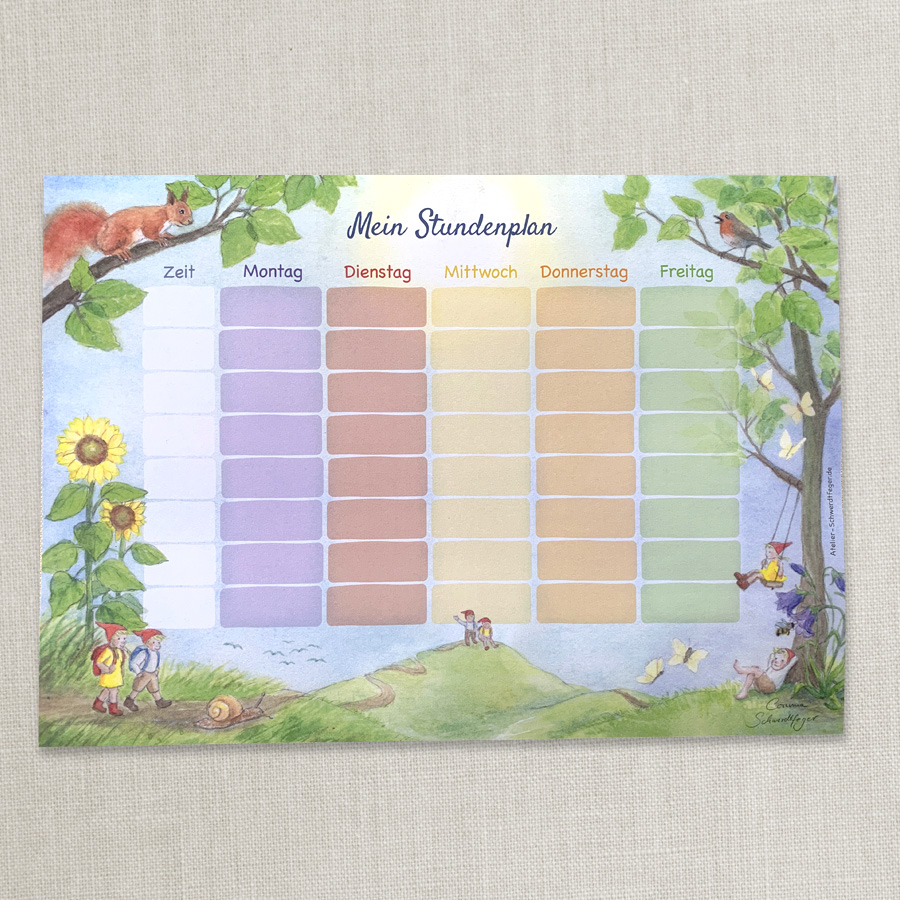 Wichtel-Stundenplan – Bild 3